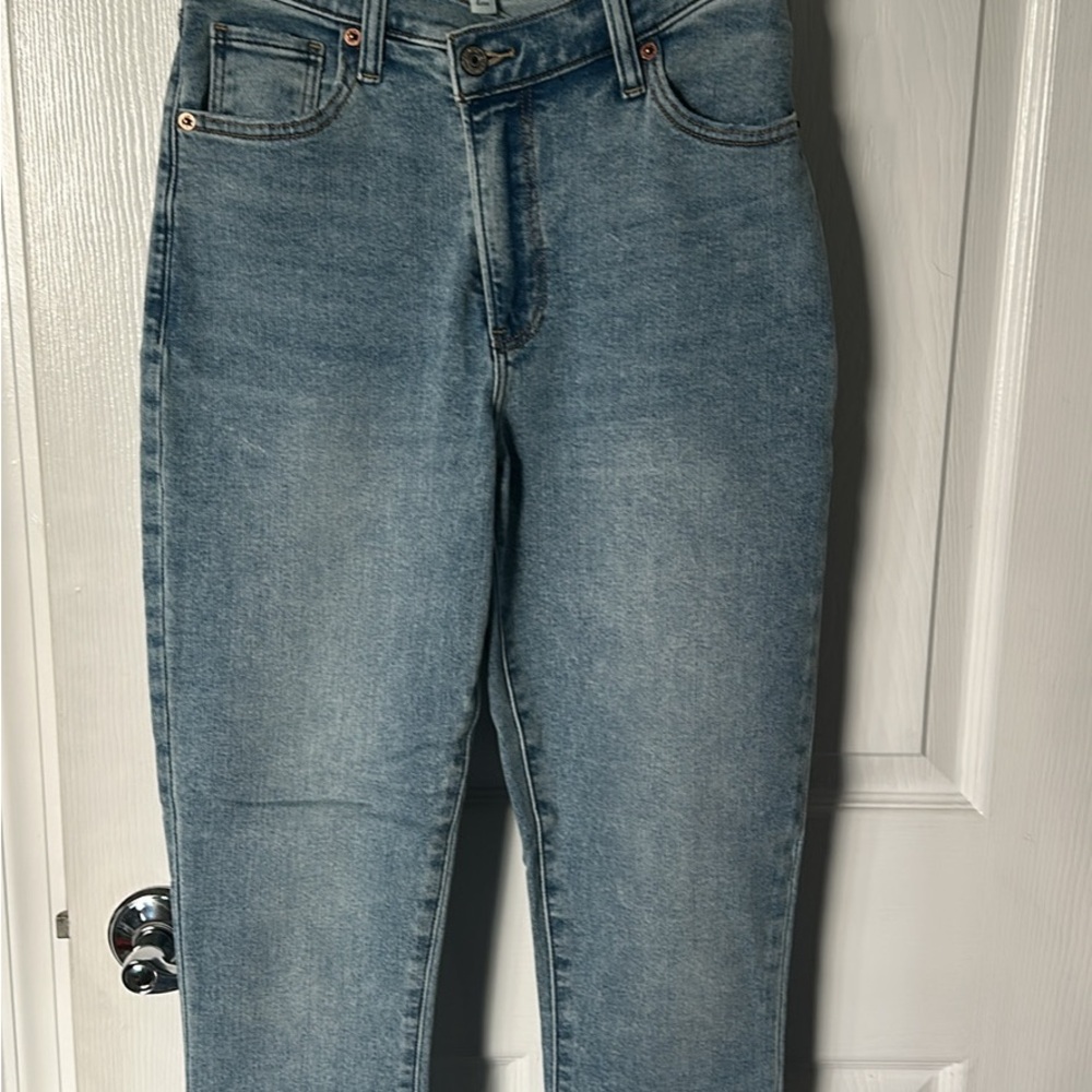 Abercrombie & Fitch Light Blue High Rise Jeans